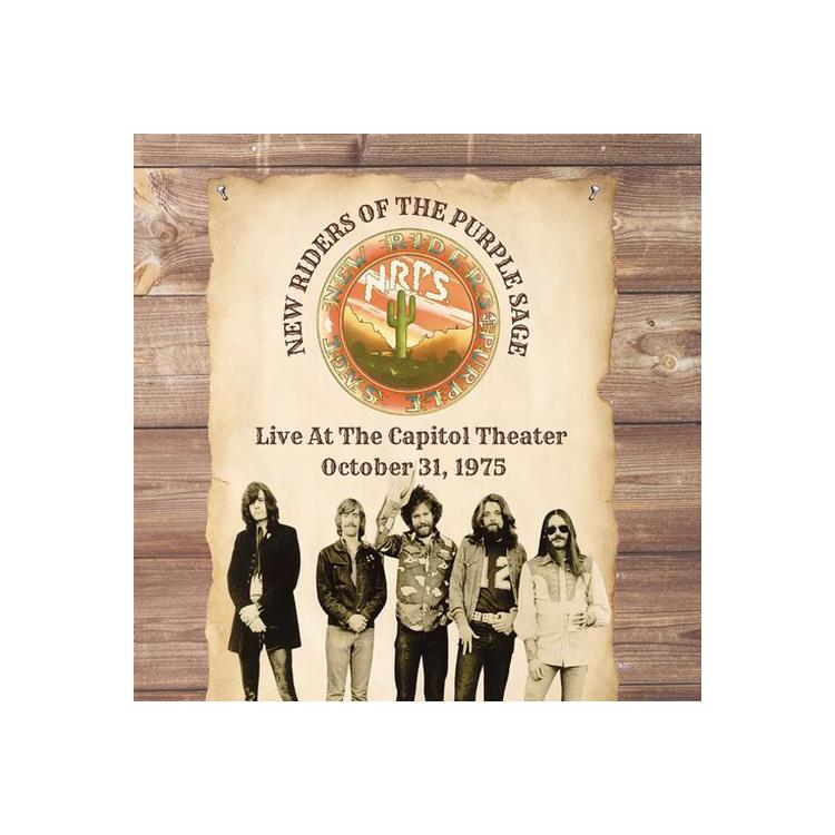 NEW RIDERS OF THE PURPLE SAGE - Live At The Capitol Theater (Orange Marble Vinyl)