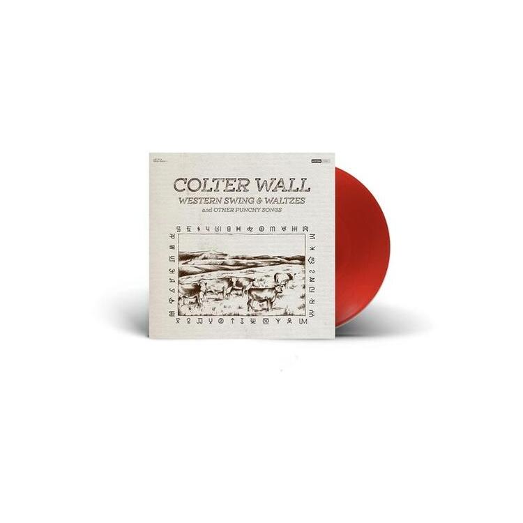 COLTER WALL - Western Swing & Waltzes [lp] (Opaque Red Vinyl, 12x24 Double Sided Printed Insert)