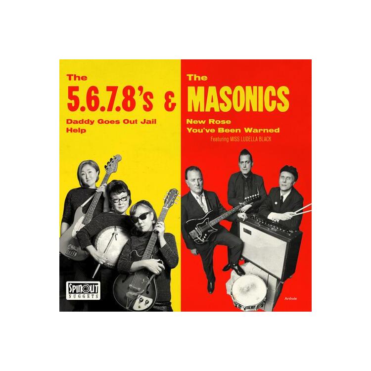 THE 5.6.7.8S/THE MASONICS - Japan Tour Ep