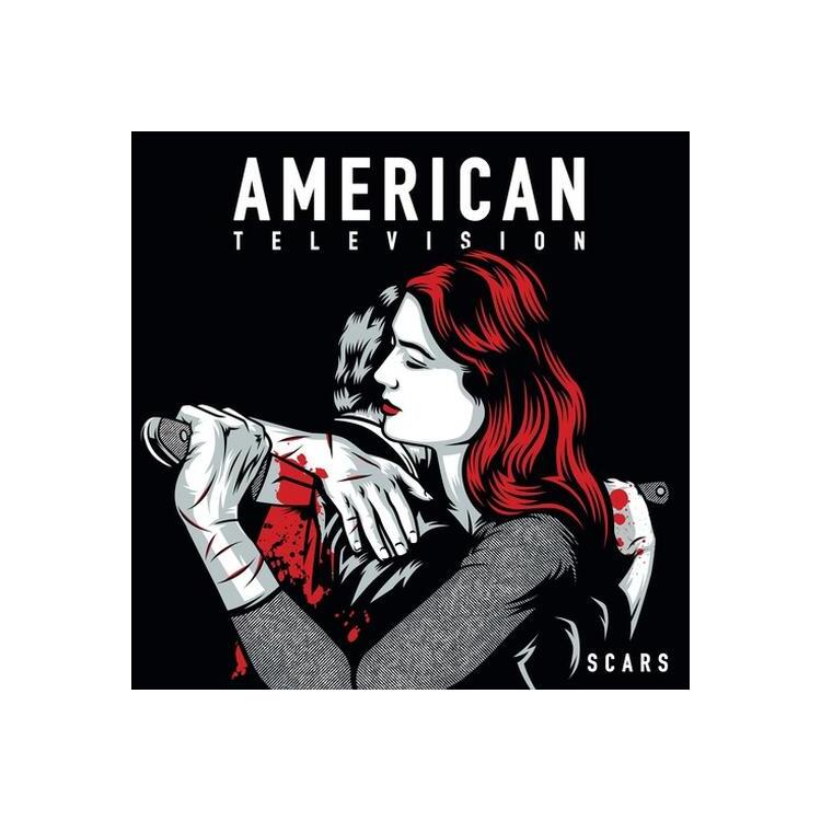 AMERICAN TELEVISION - Scars [lp] (White With Red Splatter Vinyl)