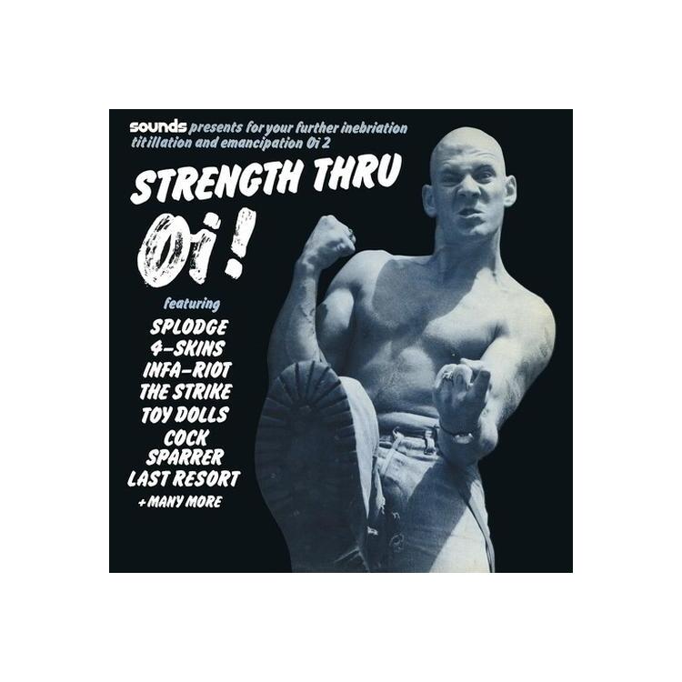 VARIOUS ARTISTS - Strength Thru Oi! 12' Colour Vinyl Lp