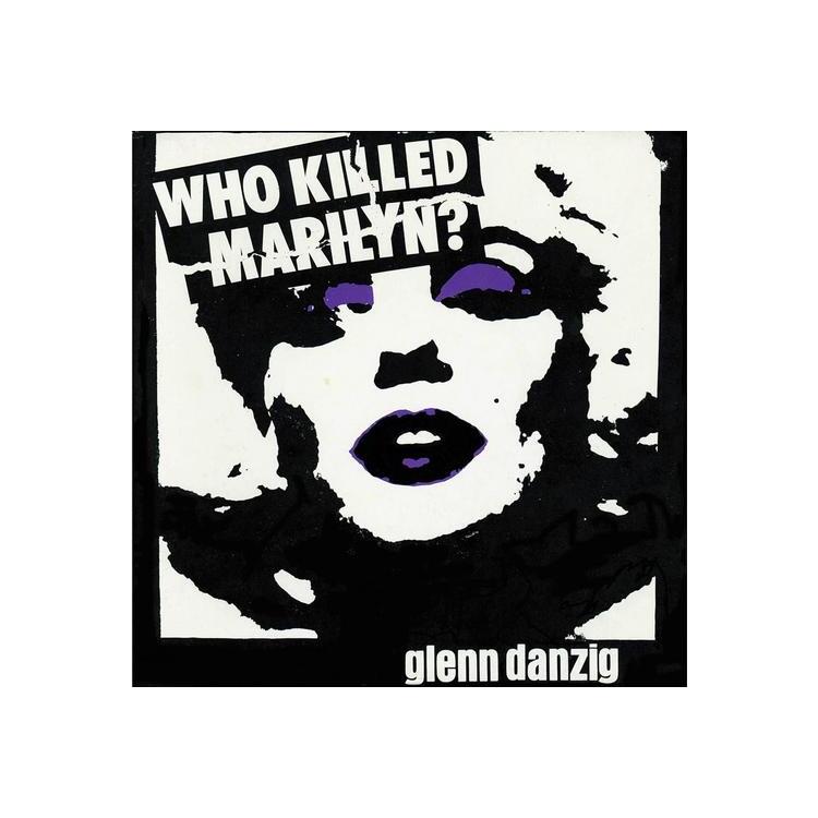 GLENN DANZIG - Who Killed Marilyn? - Black & White / Purple