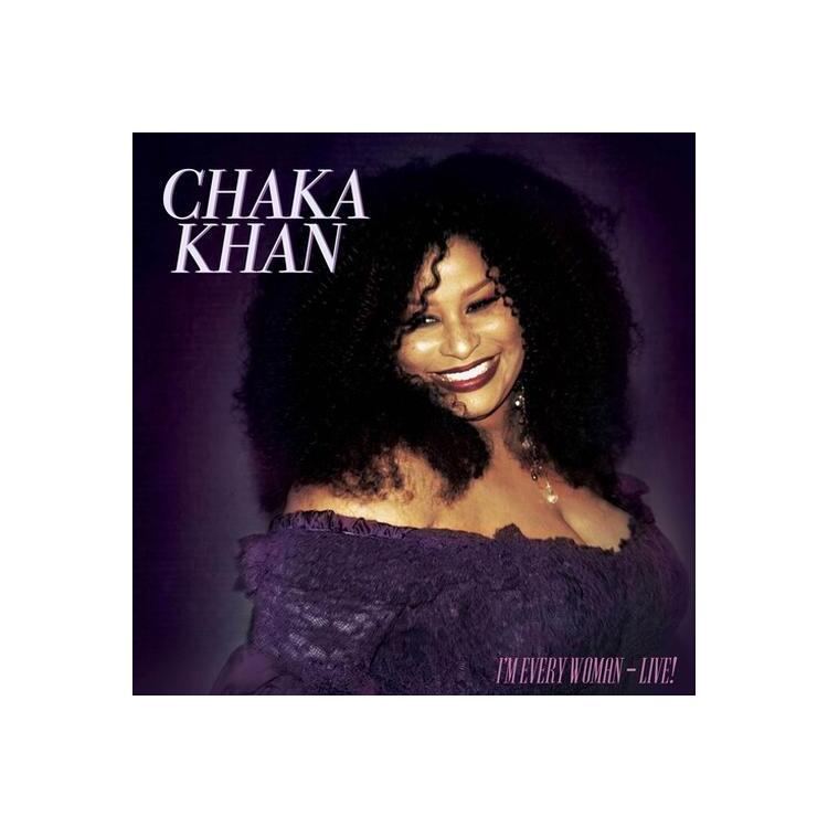 CHAKA KHAN - I'm Every Woman - Live - Purple/white Haze