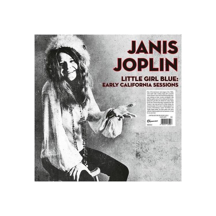 JANIS JOPLIN - Little Girl Blue: Early California Sessions (Numbered Edition) (Clear Vinyl)