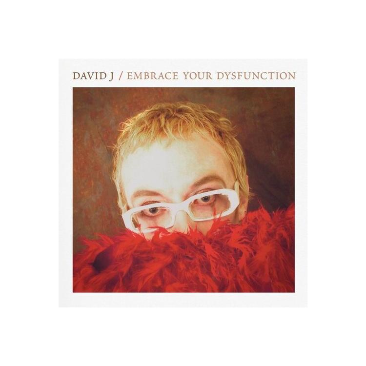 DAVID J - Embrace Your Dysfunction - Red/white Haze