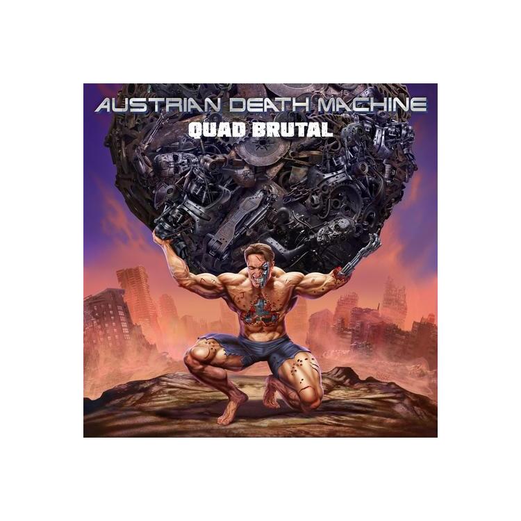 AUSTRIAN DEATH MACHINE - Quad Brutal (Blue Vinyl)