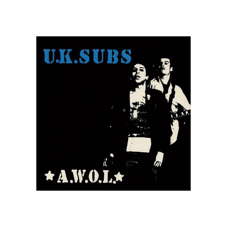 U.K. SUBS - A.W.O.L - Blue