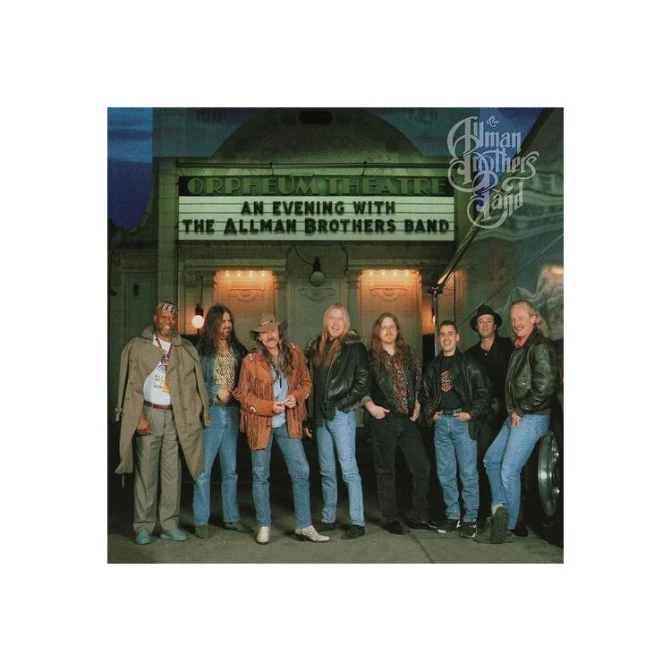 THE ALLMAN BROTHERS BAND - An Evening With The Allman Brothers Band: First Set [2lp] (Black & Blue Swirl 180 Gram Vinyl, Tri-fold Cover, Poster)