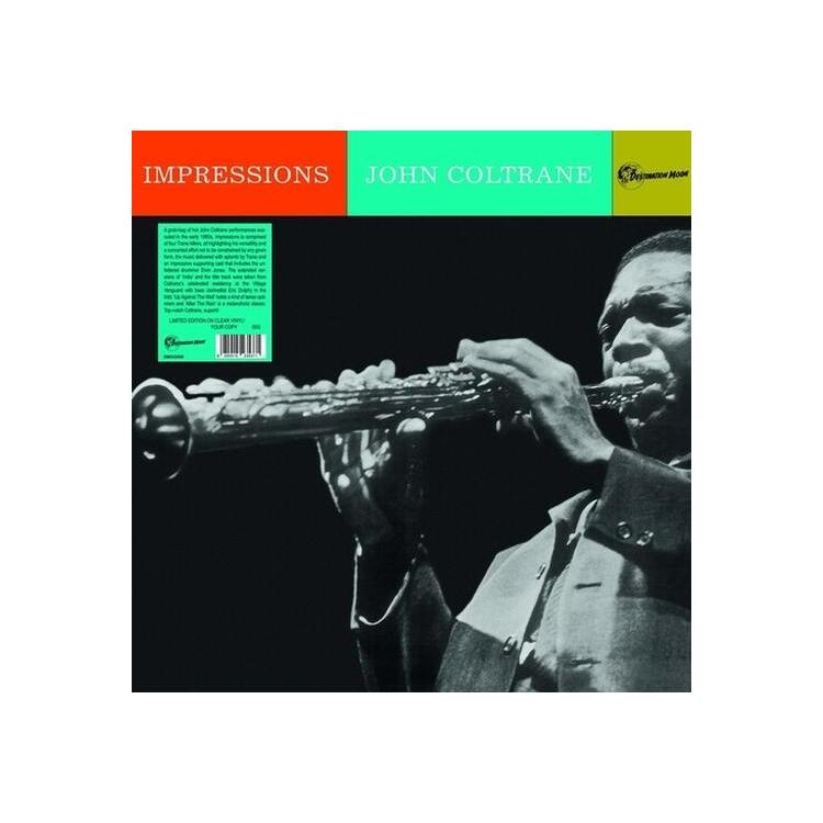 JOHN COLTRANE - Impressions (Numbered Edition) (Clear Vinyl)