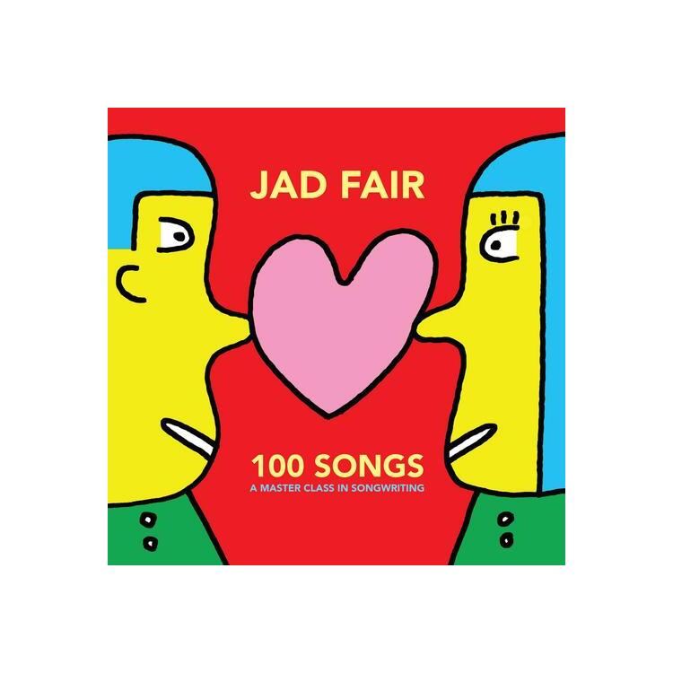 JAD FAIR - 100 Songs (A Master Class In Songwriting) [2lp] (Red & Yellow Vinyl)