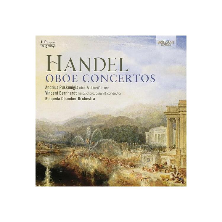 ANDRIUS PUSKUNIGIS - Handel: Oboe Concertos [lp]