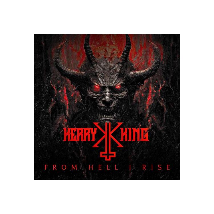 KERRY KING - From Hell I Rise (Dark Red / Orange Marble Coloured Vinyl)