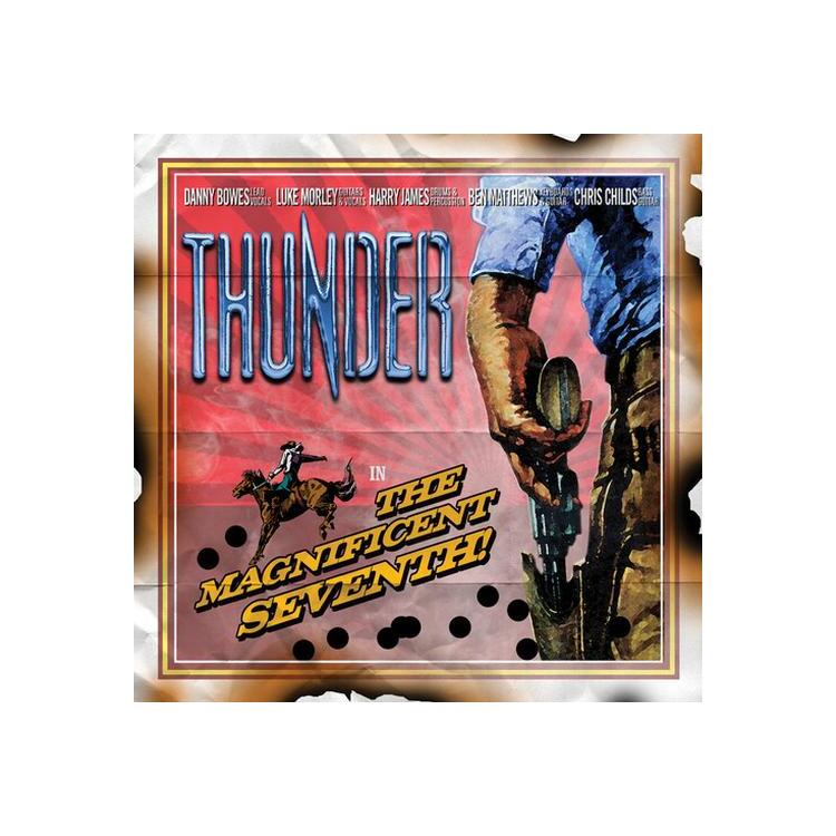 THUNDER - The Magnificent Seventh [2lp] (Yellow & Blue Vinyl, Previously Unreleased & Bonus Live Tracks, Limited)