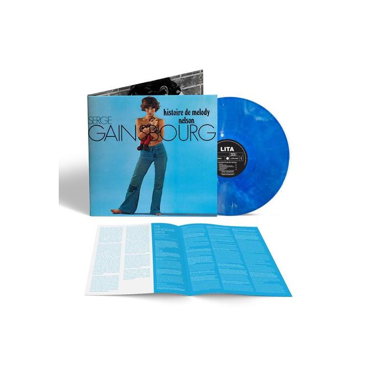 SERGE GAINSBOURG - Historie De Melody Nelson (Transparent Blue With White Vinyl)