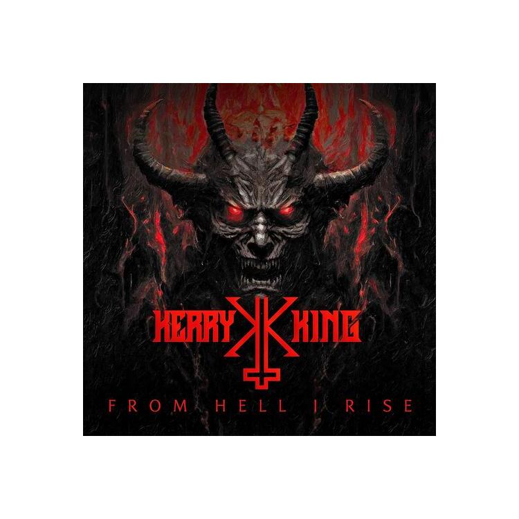 KERRY KING - From Hell I Rise (Black, Dark Red Marble Vinyl)