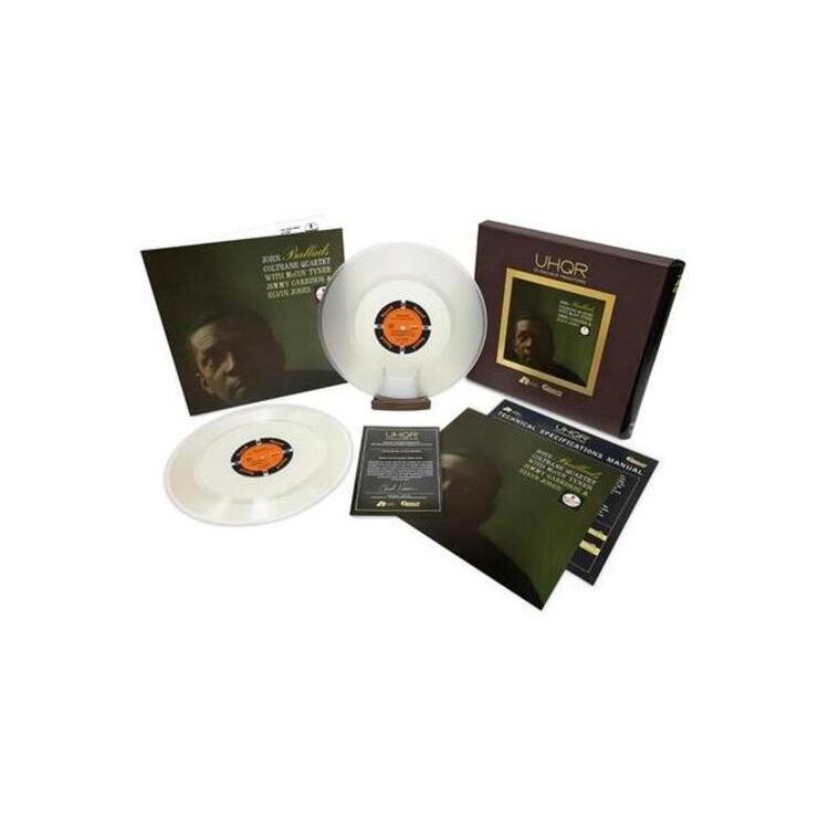 JOHN COLTRANE - Ballads [2lp Box] (200 Gram 45rpm Uhqr Clarity Audiophile Vinyl, 12-page Booklet, Limited To 5,000)