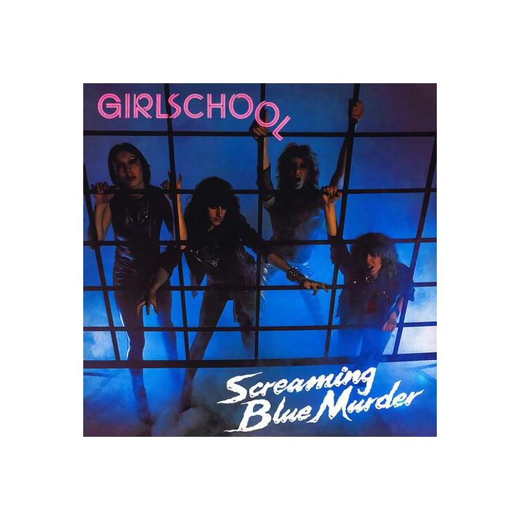 GIRLSCHOOL - Screaming Blue Murder (Blue Vinyl)