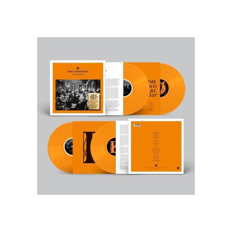 VARIOUS ARTISTS - Disco Discharge: Classic Disco (Orange Vinyl)