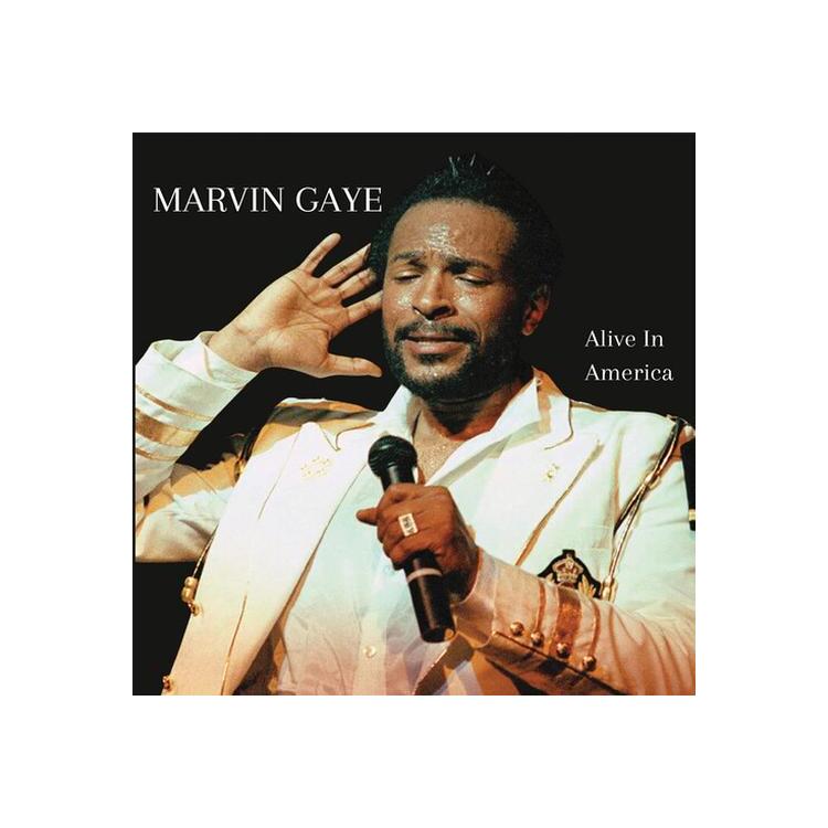 MARVIN GAYE - Alive In America (Natural Clear Marble Vinyl)