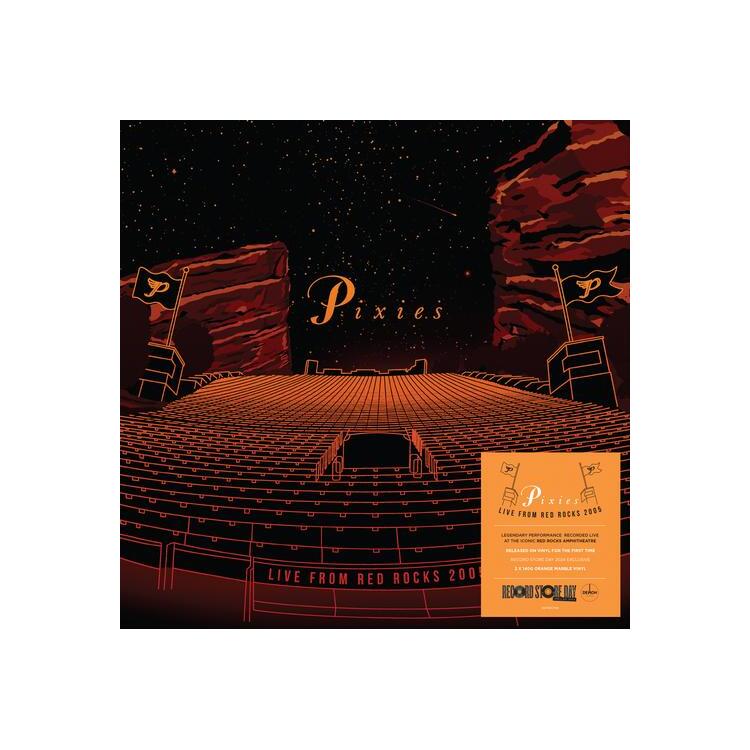 PIXIES - Live From Red Rocks 2005 (140g Orange Marble Vinyl) (Rsd 2024)