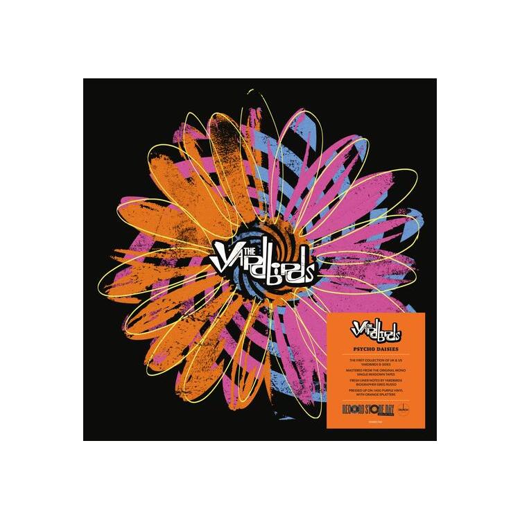 THE YARDBIRDS - Psycho Daisies - The Complete B-sides (140g Purple Vinyl With Orange Splatters) (Rsd 2024)
