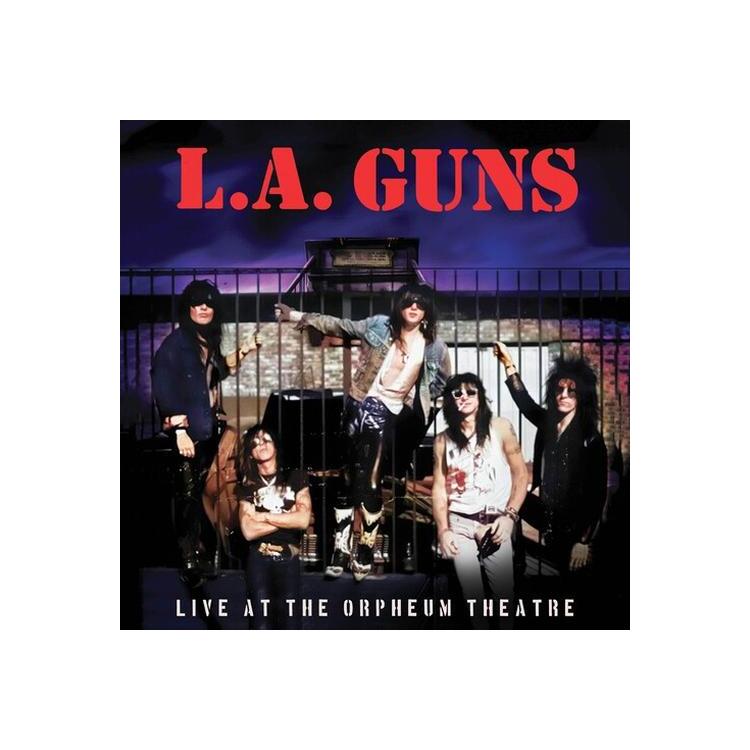 L.A. GUNS - Live At The Orpheum Theatre - Red Marble