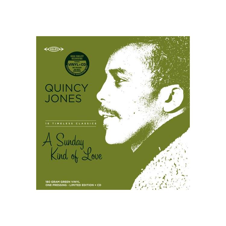 QUINCY JONES - A Sunday Kind Of Love (Limited Olive Green Vinyl + Cd)