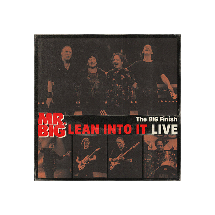 MR.BIG - Big Finish - Lean Into It Live (Blue & Red Splatter Vinyl/180g) (Rsd 2024)