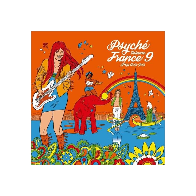 VARIOUS ARTISTS - Psyche France Vol. 9 (140g) (Rsd 2024)