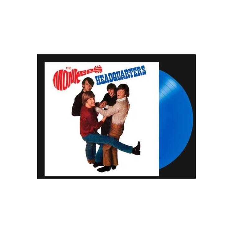 THE MONKEES - Headquarters [lp] (Translucent Blue Vinyl, Mono, Limited)