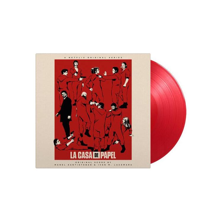 MANEL SANTISTEBAN & IVAN M. LACAMARA - La Casa De Papel (Money Heist) (Soundtrack From The Netflix Series) [2lp] (Limited Red 180 Gram Audiophile Viny