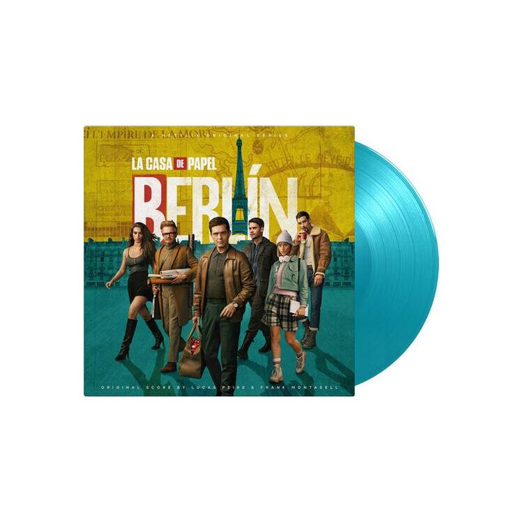 LUCAS PEIRE & FRANK MONTASELL - Berlin (Soundtrack From The Netflix Series) [2lp] (Limited Turquoise 180 Gram Audiophile Vinyl, Money Heist Prequel, I