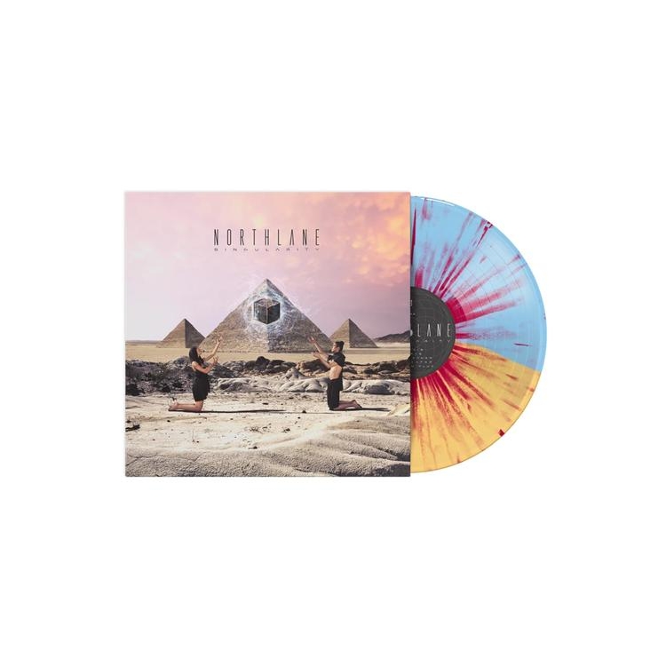 NORTHLANE - Singularity (Half Trans. Yellow & Half Blue With Magenta Splatter)