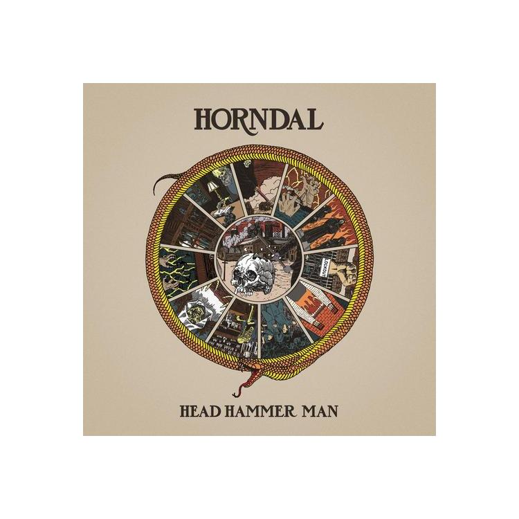 HORNDAL - Head Hammer Man (Black Ice Transparent Vinyl)