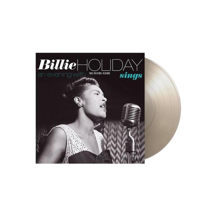 BILLIE HOLIDAY - Sings + An Evening With (Limited Crystal Clear & Solid Silver Coloured Vinyl)