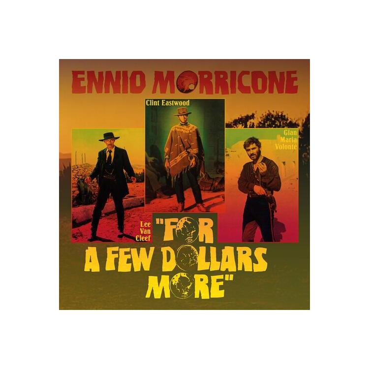 ENNIO MORRICONE - For A Few Dollars More (Soundtrack) [lp] (Cactus Green Vinyl, Gatefold, Import)