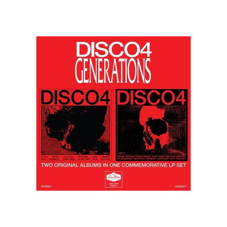 HEALTH - Generations Edition (Disco4 :: Parts I And 2 (Vinyl)