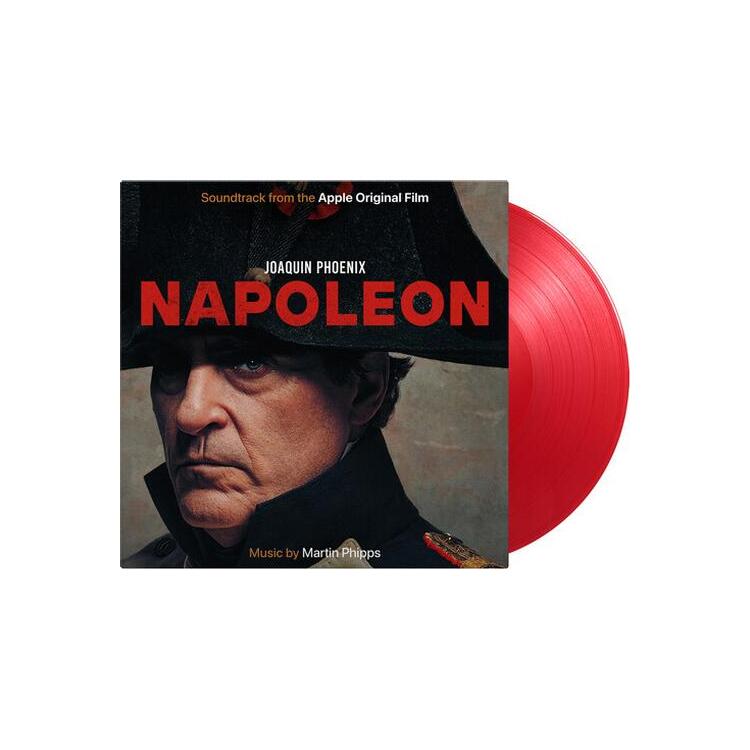 MARTIN PHIPPS - Napoleon (Soundtrack) [lp] (Limited Translucent Red 180 Gram Audiophile Vinyl, Insert, Numbered To 500)