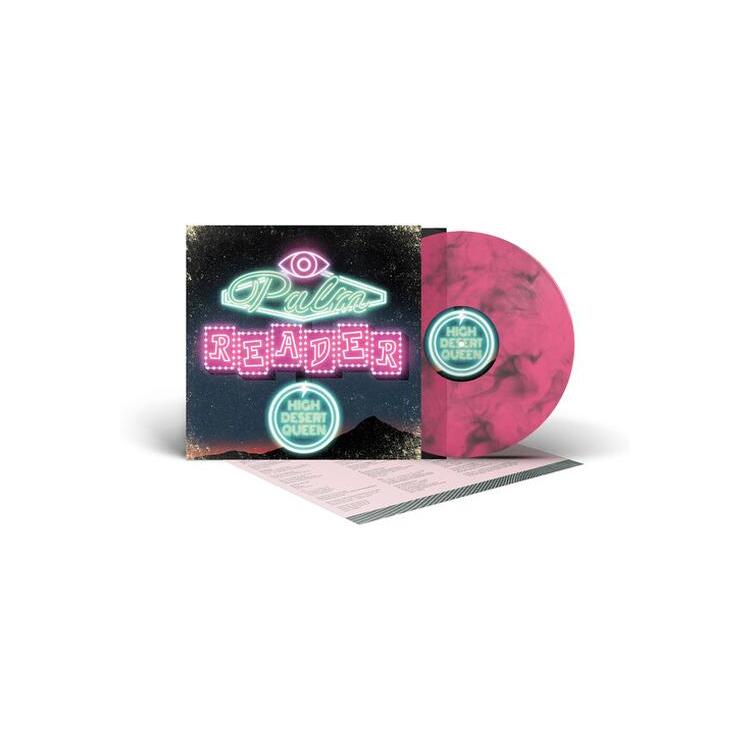 HIGH DESERT QUEEN - Palm Reader (Pink/black Marbled Vinyl)