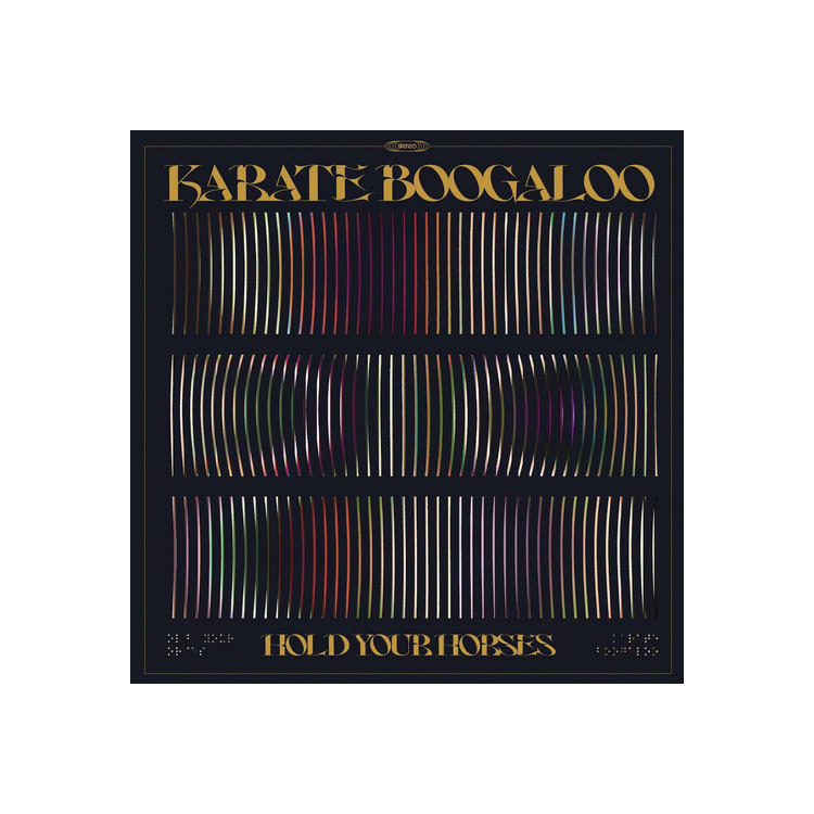 KARATE BOOGALOO - Hold Your Horses [lp] (Camo Colored Vinyl, Psychedelic Diffractal Effect Die Cut Jacket, Limited To 1000)