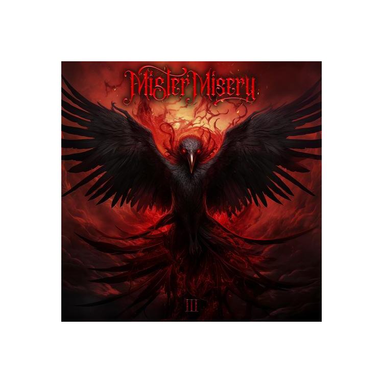 MISTER MISERY - Mister Misery (Red/black Marbled Vinyl)