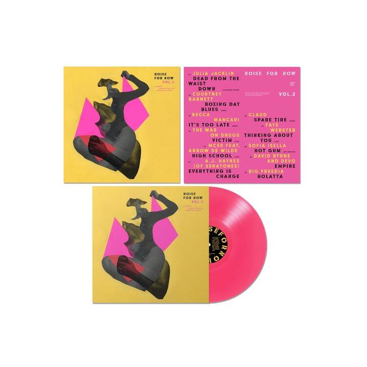 VARIOUS ARTISTS - Noise For Now: Volume 2 (Limited Opaque Magenta Coloured Vinyl)