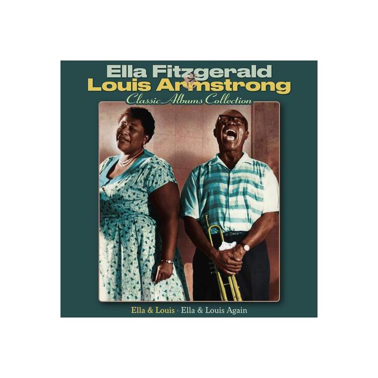 ELLA FITZGERALD & LOUIS ARMSTRONG - Classic Albums Collection (Limited Solid Turquoise Coloured Vinyl)