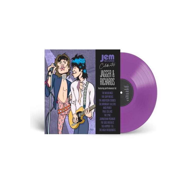 VARIOUS ARTISTS - Jem Records Celebrates Jagger / Richards [lp] (Purple Vinyl)