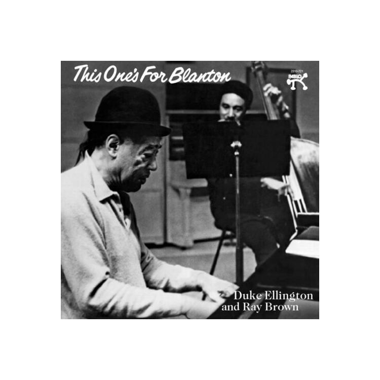 DUKE ELLINGTON & RAY BROWN - This One's For Blanton [lp] (180 Gram Audiophile Vinyl, Gatefold)