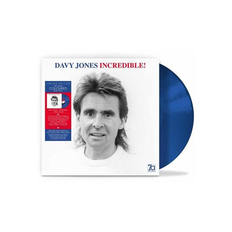 DAVY JONES - Incredible - Blue Vinyl