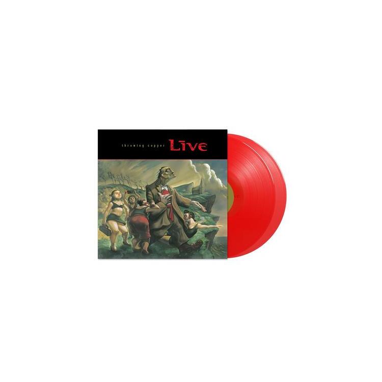 LIVE - Throwing Copper (Australian Exclusive Transparent Red Vinyl Edition 2lp)