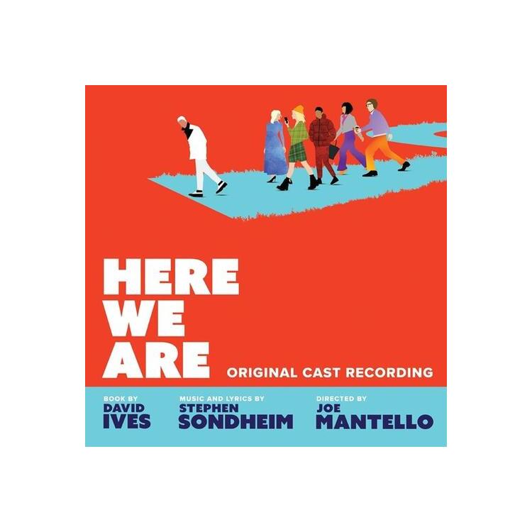 STEPHEN SONDHEIM/ORIGINAL CAST - Here We Are (Original Cast Recording) [2lp] (Baby Blue 180 Gram Vinyl)