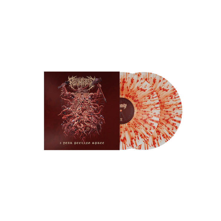 PEELINGFLESH - 3 Year Peeling Spree ('peeling Spree' Splatter Vinyl)