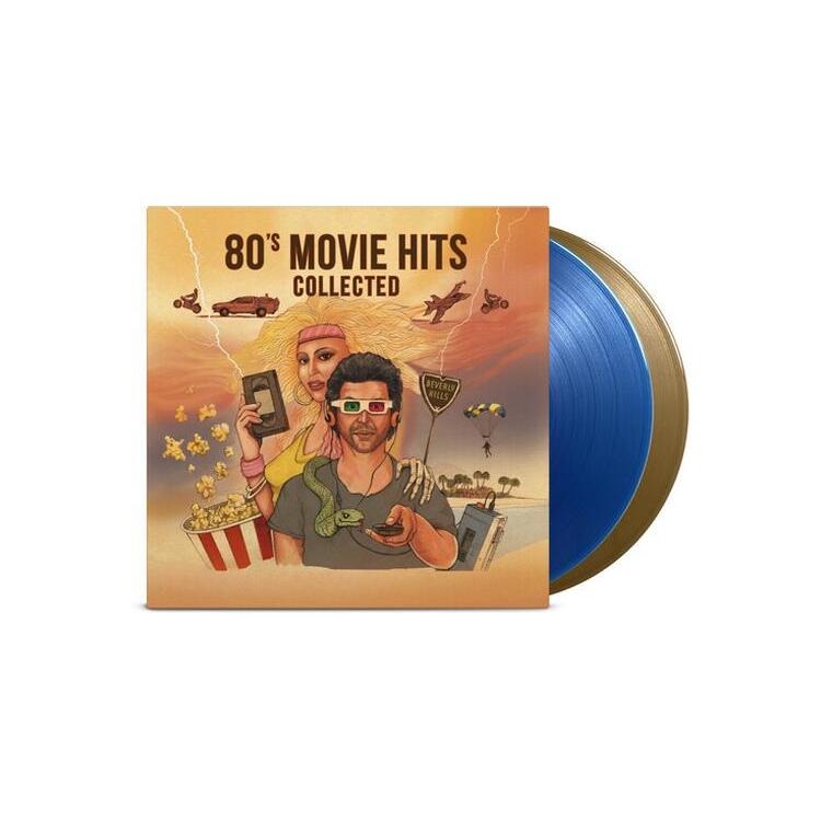 VARIOUS ARTISTS - 80's Movie Hits Collected [2lp] (Limited 1 Gold & 1 Blue 180 Gram Audiophile Vinyl, Insert With Liner Notes, Photos & Credits, Numbe